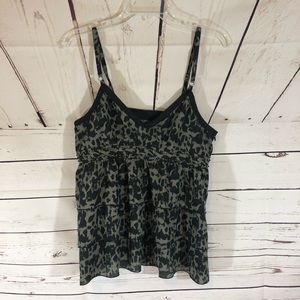 Buffalo David Bitton Tiered Print Tank Tap size S